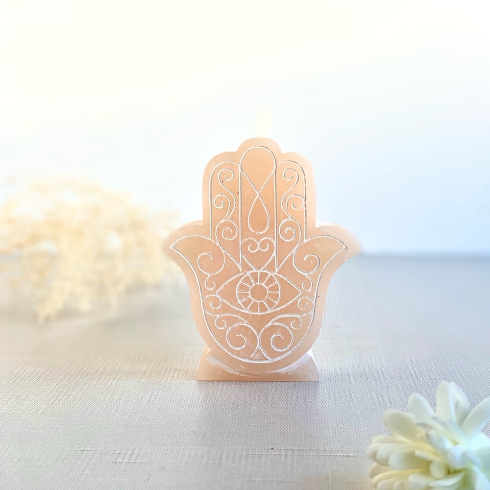 Hamsa Hand Candle